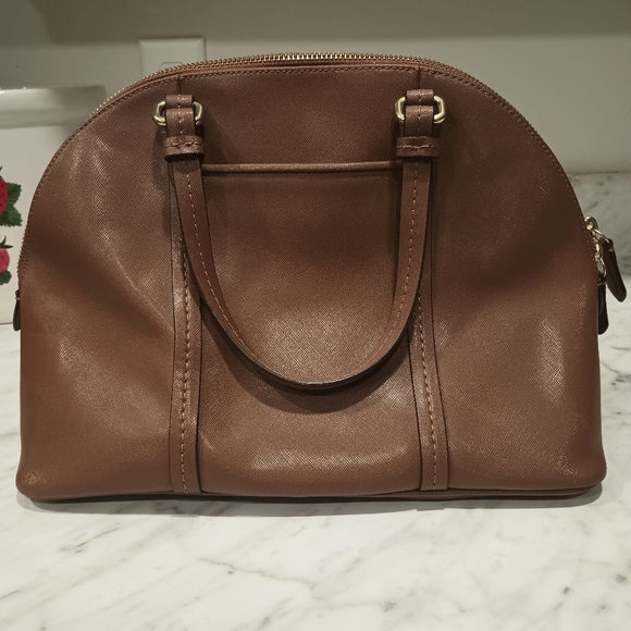 Coach Peyton Cora Leather handbag - Picture 2 of 10